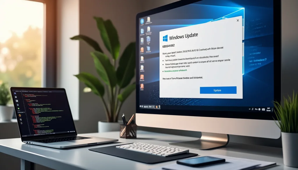 découvrez les améliorations apportées par la mise à jour kb5041582 de windows 10, qui résout des problèmes persistants pour offrir une expérience utilisateur plus fluide et plus stable. informez-vous sur les corrections apportées et optimisez le fonctionnement de votre système.