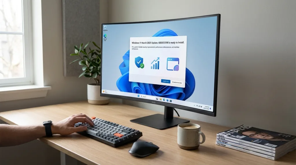 découvrez le contenu détaillé de la mise à jour windows 11 kb5053598 de mars 2025 et apprenez si vous devez l’installer pour améliorer les performances et la sécurité de votre système.
